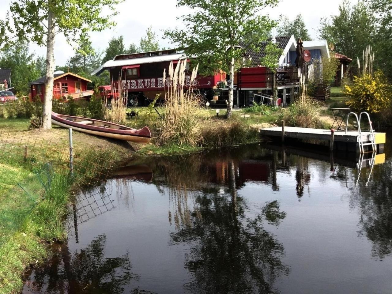 Ferienhaus Am Kleinen See Mit Steg, Garten Und Terrasse Twist Dış mekan fotoğraf